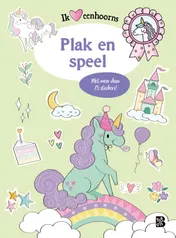 Omslag van Eenhoorns, plak en speel