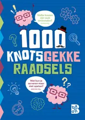 Omslag van 1000 knotsgekke raadsels
