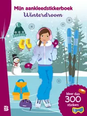 Omslag van Mijn aankleedstickerboek: winterdroom