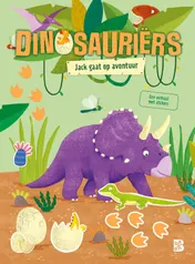 Omslag van Dinosauriërs verhalenplakboek