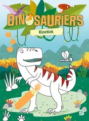 Omslag van Dinosauriërs kleurblok