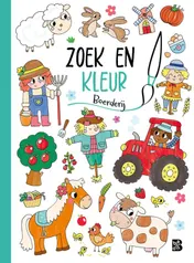 Omslag van Zoek en kleur boerderij