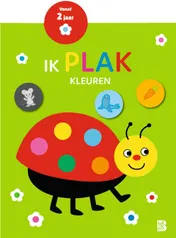 Omslag van Ik plak - kleuren