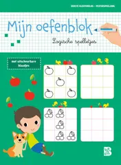 Omslag van Mijn oefenblok: Logische spelletjes (Eerste kleuterklas - Peuterspeelzaal)