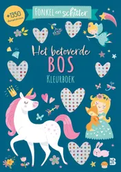 Omslag van Het betoverde bos kleurboek