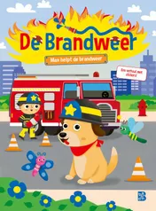 Omslag van Max helpt de brandweer