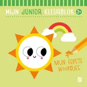 Omslag van Mijn junior kleurblok mijn eerste woordjes