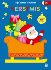 Omslag van Mijn allereerste kleurblok met stickers: Kerstmis