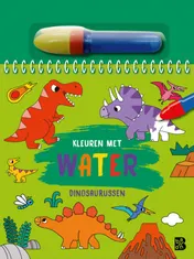 Omslag van Ik kleur met water: Dinosaurussen