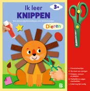 Omslag van Knutselboek met schaartje: Dieren