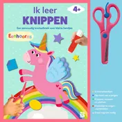 Omslag van Knutselboek met schaartje: Eenhoorns