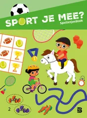 Omslag van Sport je mee? Spelletjesblok