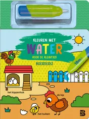 Omslag van Kleuren met water voor de kleintjes