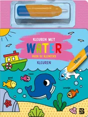 Omslag van Kleuren met water voor de kleintjes