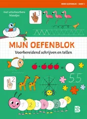 Omslag van Mijn oefenblok: Voorbereidend schrijven en tellen