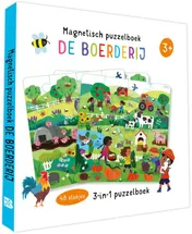 Omslag van Magnetisch puzzelboek: De boerderij