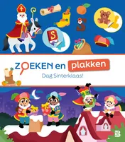 Omslag van Zoeken en plakken: Dag Sinterklaas!