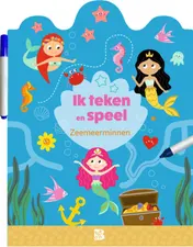 Omslag van Ik teken en speel: zeemeerminnen