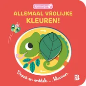 Omslag van Bijdehandjes: Allemaal vrolijke kleuren!