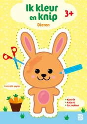 Omslag van Ik kleur en knip: Dieren