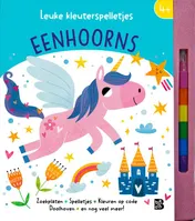 Omslag van Leuke kleuterspelletjes: Eenhoorns