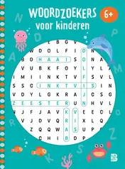 Omslag van Woordzoekers voor kinderen 6+