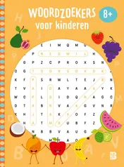 Omslag van Woordzoekers voor kinderen 8+