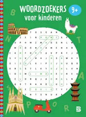 Omslag van Woordzoekers voor kinderen 9+