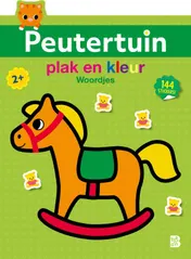 Omslag van Plak en kleur woordjes