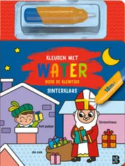 Omslag van Kleuren met water voor de kleintjes: Sinterklaas