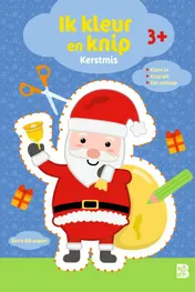 Omslag van Ik kleur en knip: Kerstmis