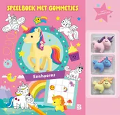 Omslag van Speelboek met gommetjes: Eenhoorns