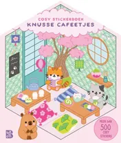 Omslag van Cosy stickerboek: Knusse cafeetjes