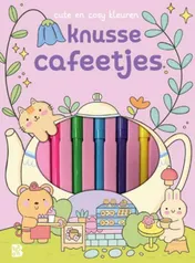 Omslag van Cute en cosy kleuren: Knusse cafeetjes