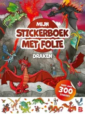 Omslag van Mijn stickerboek met folie: Draken