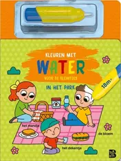 Omslag van Kleuren met water voor de kleintjes: In het park