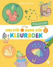 Omslag van Van stip naar stip kleurboek