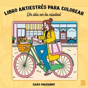 Omslag van Coloriages anti-stress : Une journée en ville CAST