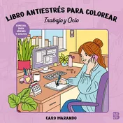 Omslag van Coloriages anti-stress : Work and play CAST