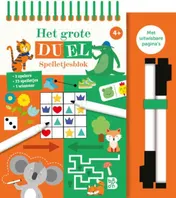 Omslag van Het grote duel spelletjesblok 4+