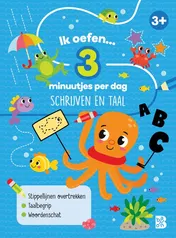 Omslag van Ik oefen... 3 minuutjes per dag: schrijven en taal