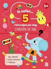 Omslag van Ik oefen... 5 minuutjes per dag: schrijven en taal