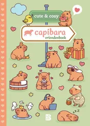 Omslag van Cute & Cosy Capibara vriendenboek