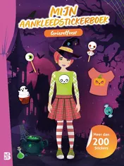 Omslag van Mijn aankleedstickerboek: Griezelfeest