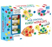 Omslag van Mijn eerste kunstwerkjes (cadeaudoos met stempelstiften)