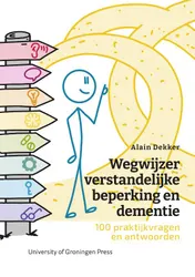 Omslag van Wegwijzer verstandelijke beperking en dementie