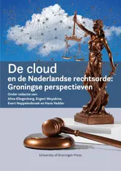 Omslag van De cloud en de Nederlandse rechtsorde