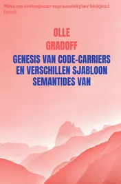 Omslag van GENESIS VAN CODE-CARRIERS EN VERSCHILLEN SJABLOON SEMANTIDES VAN EPISEMANTIS