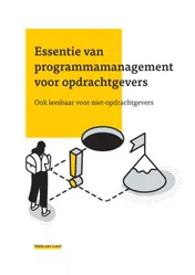 Omslag van Essentie van programmamanagement voor opdrachtgevers