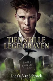 Omslag van TIEN STILLE LEGE GRAVEN